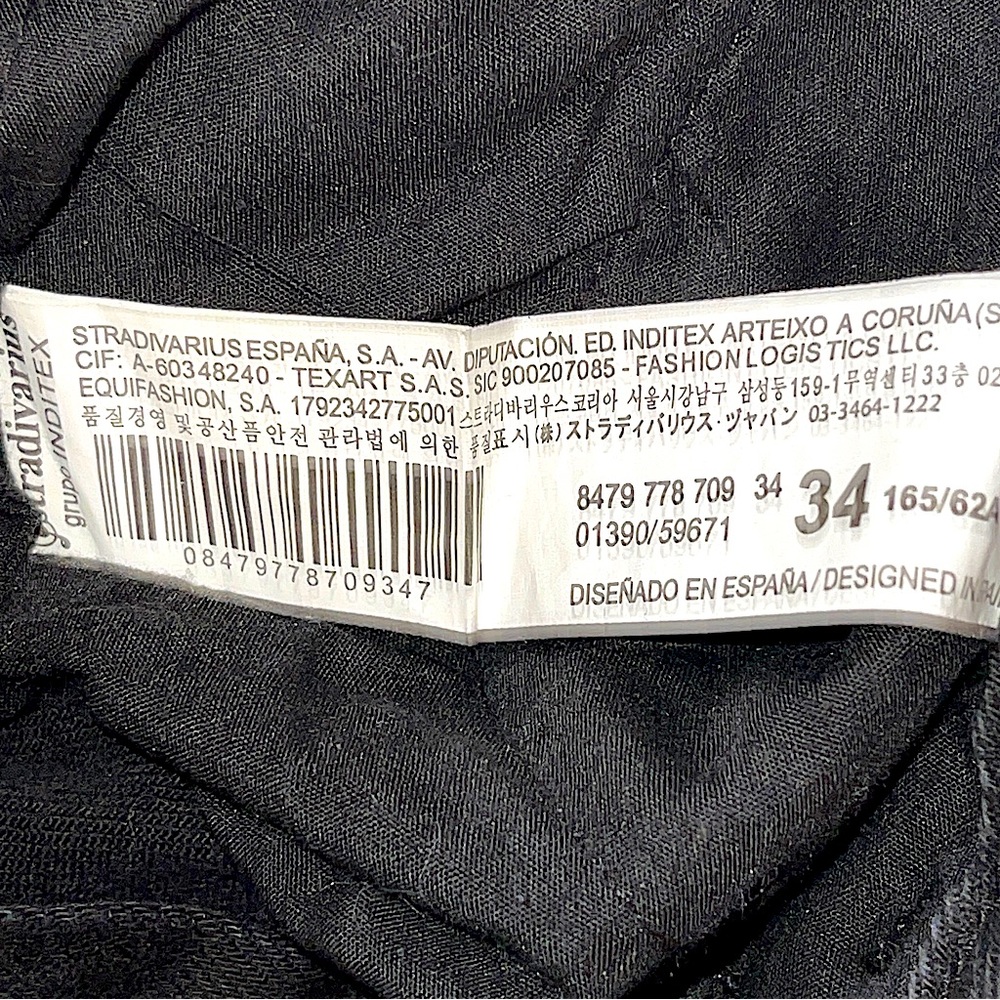 SOLD MERCARI *HP* Stradivarius STR Washed Black Slim Mom Jeans - Picture 12 of 12